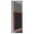 DOOR PANEL 2410 BLK ACRYL